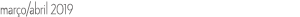 mar o abril 2019