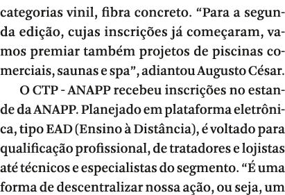 categorias vinil, fibra concreto   Para a segunda edi  o, cujas inscri  es j  come aram, vamos premiar tamb m projeto   