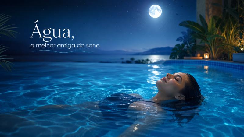 Água e sono: uma combinação para relaxar e descansar melhor