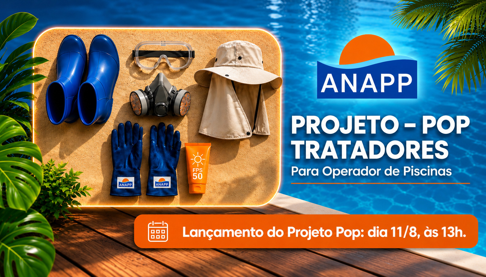 Projeto POP ANAPP: padronização, segurança e valorização para operadores de piscinas