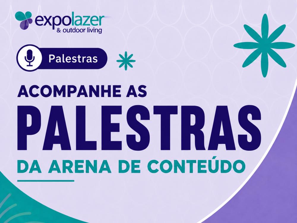 Arena de Conteúdo da Expolazer 2026 recebe debates sobre legislação e profissionalização do setor de piscinas