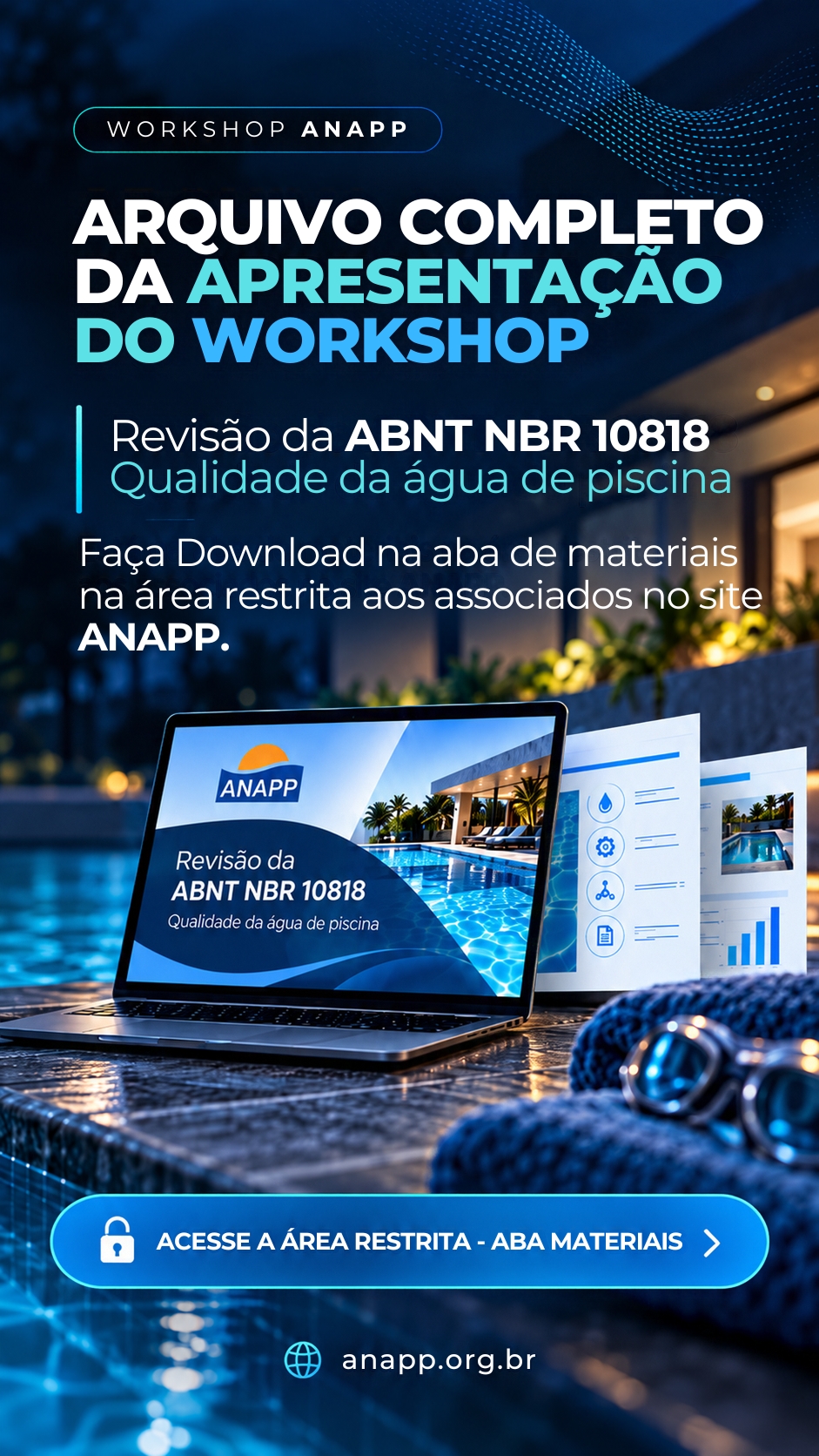Apresentação completa do Workshop sobre a revisão da ABNT NBR 10818 já está disponível para associados